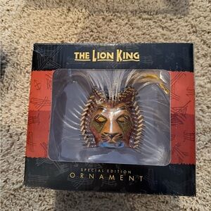 Vintage Disney Lion King Special Edition Simba Mask Ornament